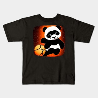 Mutan Panda Play Basket Kids T-Shirt